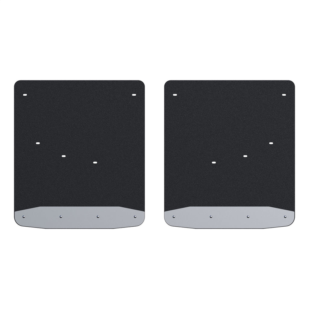 Luverne 251452 LUVERNE 251452 Rear Dually 20-Inch x 23-Inch Textured Rubber Mud Guards; Select for Select Chevrolet Silverado HD, Chevrolet Silverado HD, GMC Sierra HD, GMC Sierra HD