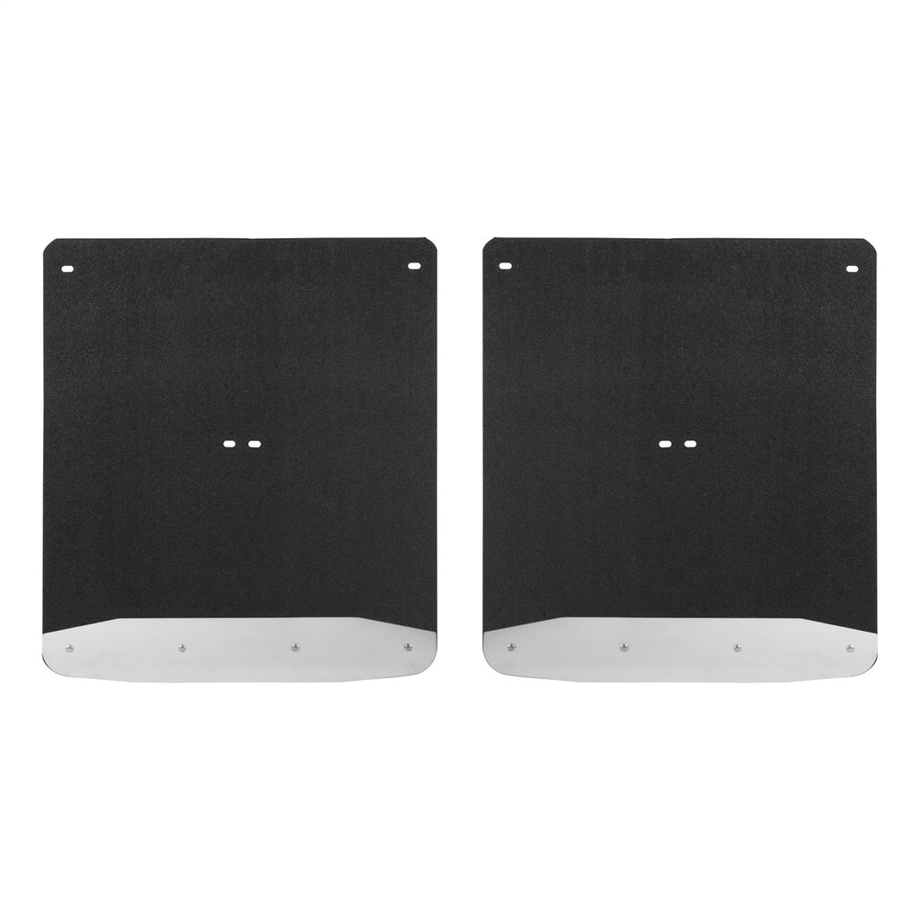 Luverne 251544 LUVERNE 251544 Rear Dually 20-Inch x 23-Inch Textured Rubber Mud Guards; Select for Select Chevrolet Silverado HD, GMC Sierra HD
