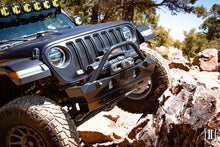 Load image into Gallery viewer, ICON Impact Series Offroad Armor 25164 18-UP JEEP JL / 20-UP JT PRO SERIES FRONT BUMPER W/ BAR &amp; TABS for Select Jeep Gladiator, Jeep Wrangler