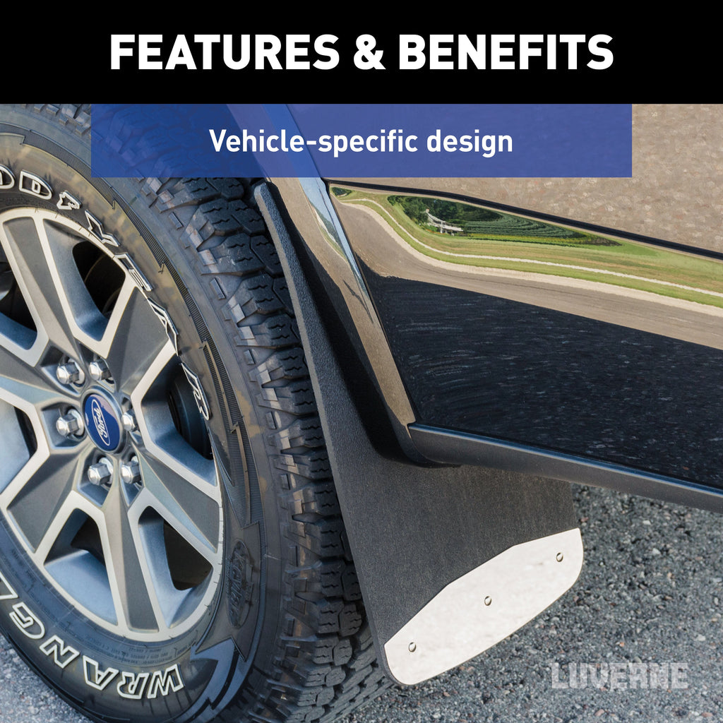 Luverne 251663 Mud Guards-12in. x 23in. - Truck Part Superstore