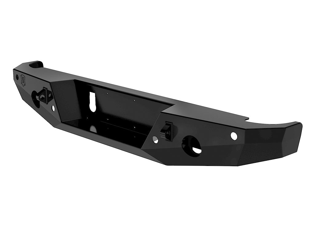 ICON Impact Series Offroad Armor 25166 20-UP JT PRO SERIES REAR BUMPER for Select Jeep Gladiator