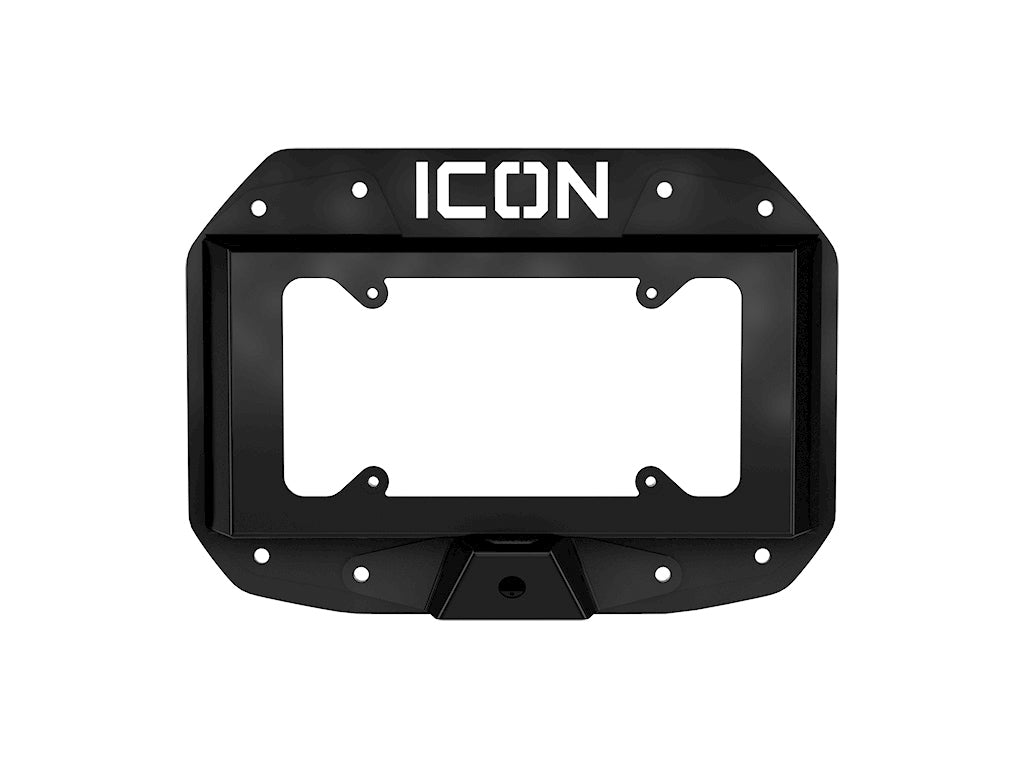 ICON Impact Series Offroad Armor 25170 18-UP JEEP JL SPARE TIRE DELETE for Select Jeep Wrangler