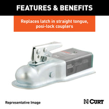 Load image into Gallery viewer, CURT 25194 Replacement 2" Posi-Lock Coupler Latch for Straight-Tongue Couplers