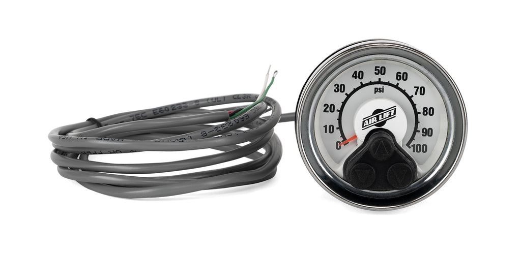 Air Lift 25194 Single Analog Gauge