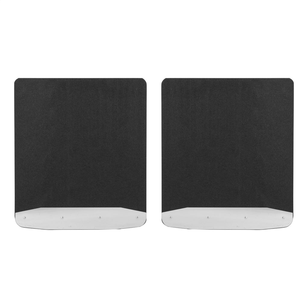 Luverne 252023 LUVERNE 252023 Universal Dually 20-Inch x 23-Inch Textured Rubber Mud Guards wit