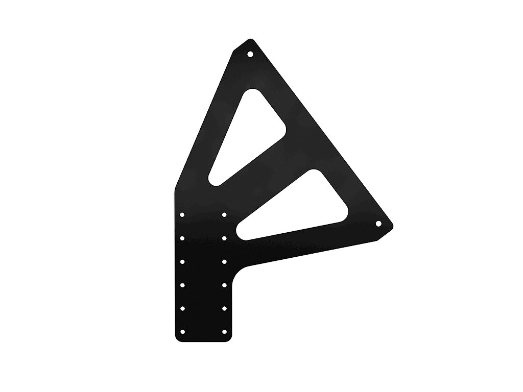 ICON Impact Series Offroad Armor 25232 HI LIFT JACK MNT BODY MNT TIRE CARRIER for Select Jeep Wrangler, Jeep Wrangler JK