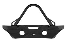 Load image into Gallery viewer, ICON Impact Series Offroad Armor 25233 07-18 JK PRO SERIES MID WIDTH FRONT BUMPER REC WINCH MNT W/ STINGER &amp; TABS for Select Jeep Wrangler, Jeep Wrangler JK