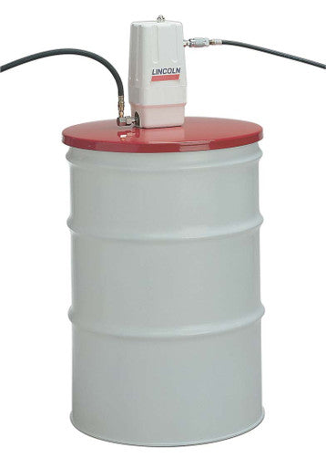 Lincoln Industrial 2524 Air Operated 5:1 Ratio Stationary 55 Gallon bung mounted Oil Pump Kit