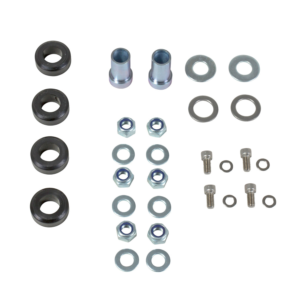 BBK Performance Parts 25272 1994-2004 MUSTANG BBK FRONT CASTER CAMBER PLATE HARDWARE KIT FOR 2527 for Select Ford Mustang