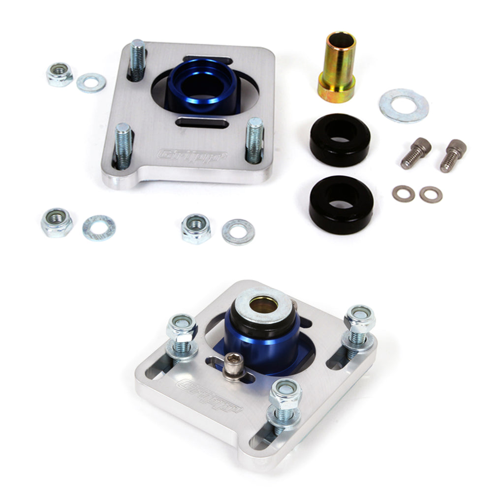 BBK Performance Parts 2527 1994-2004 MUSTANG FRONT CASTER CAMBER PLATE KIT (CNC BILLET ALUMINUM) for Select Ford Mustang