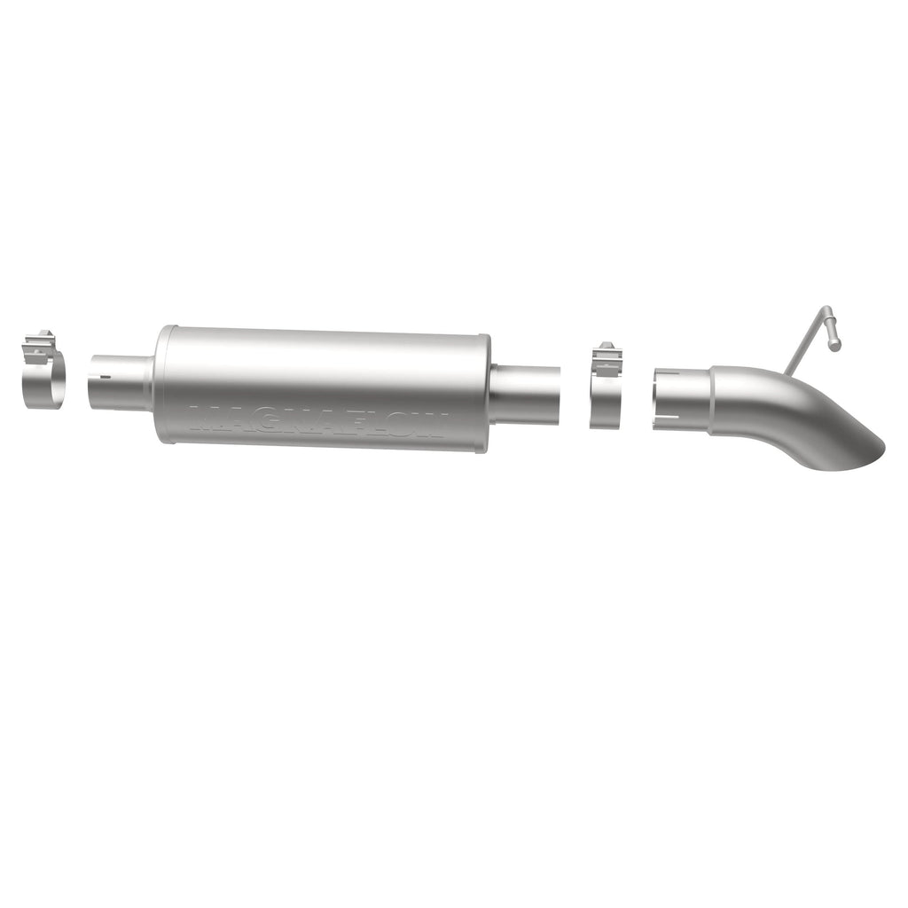 MagnaFlow Exhaust Products 17126 Off Road Pro Series Gas Stainless Cat-Back for Select Jeep Wrangler