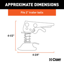 Load image into Gallery viewer, CURT 25294 Replacement 2" Posi-Lock Coupler Latch for A-Frame Couplers
