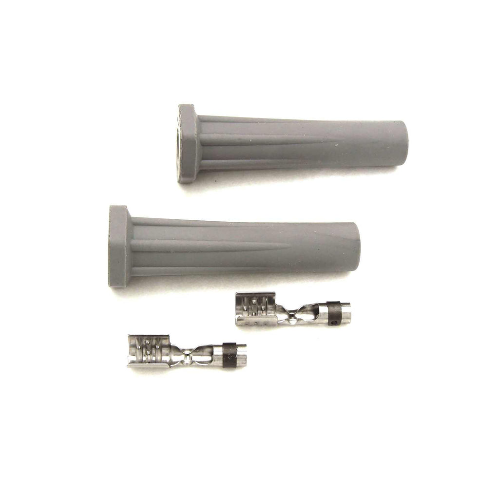 FAST 255-0011-2 2 Pack of Straight Plug Boots and Terminals