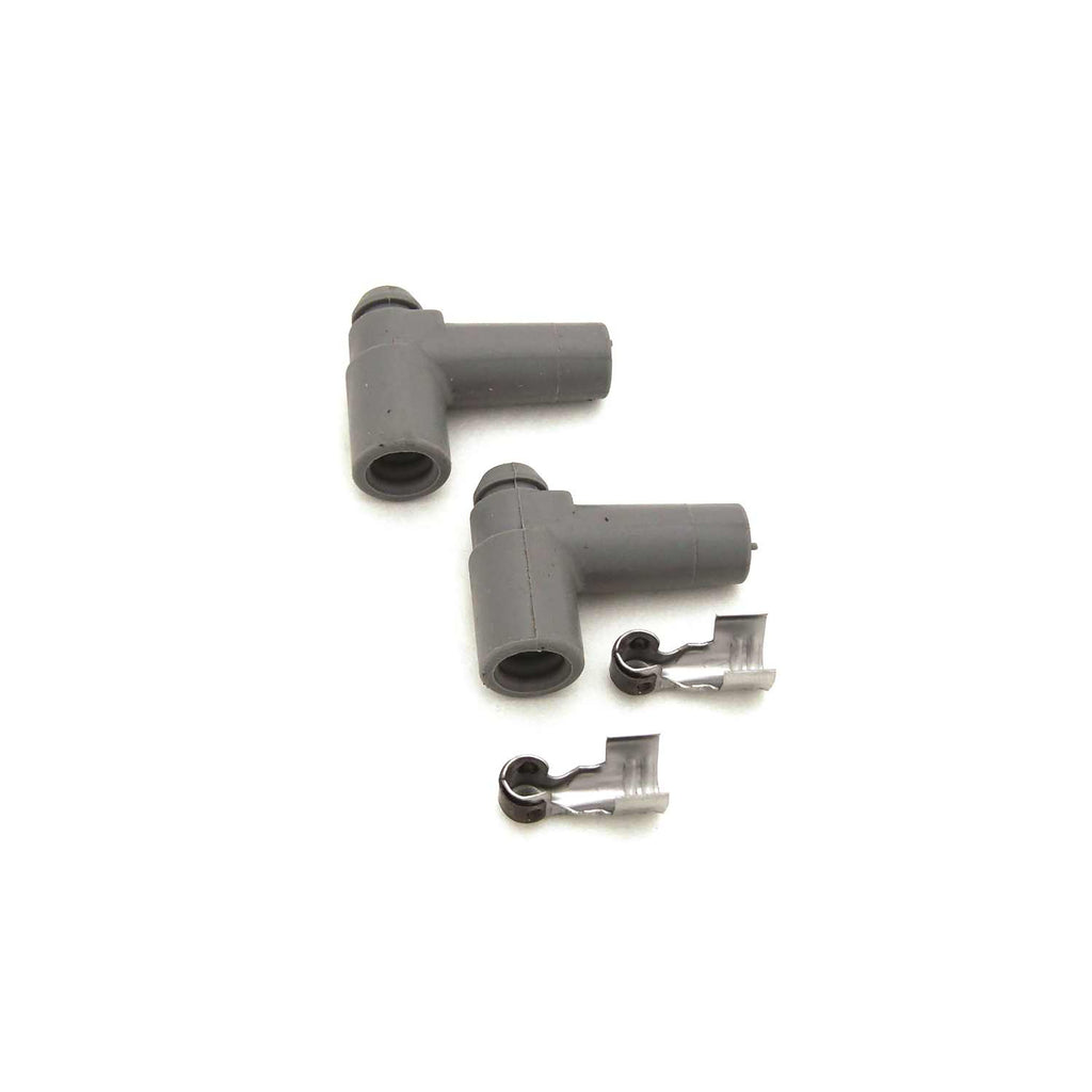 FAST 255-0032-2 2 Pack of 90 Degree HEI Spak Plug Boots and Terminals