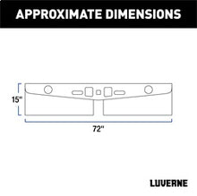 Load image into Gallery viewer, Luverne 255200 LUVERNE 255200 15-Inch Long Textured Rubber Tow Guard Hitch-Mounted Mud Flaps fo