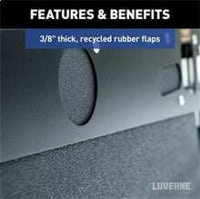 Load image into Gallery viewer, Luverne 255300 LUVERNE 255300 20-Inch Long Textured Rubber Tow Guard Hitch-Mounted Mud Flaps fo