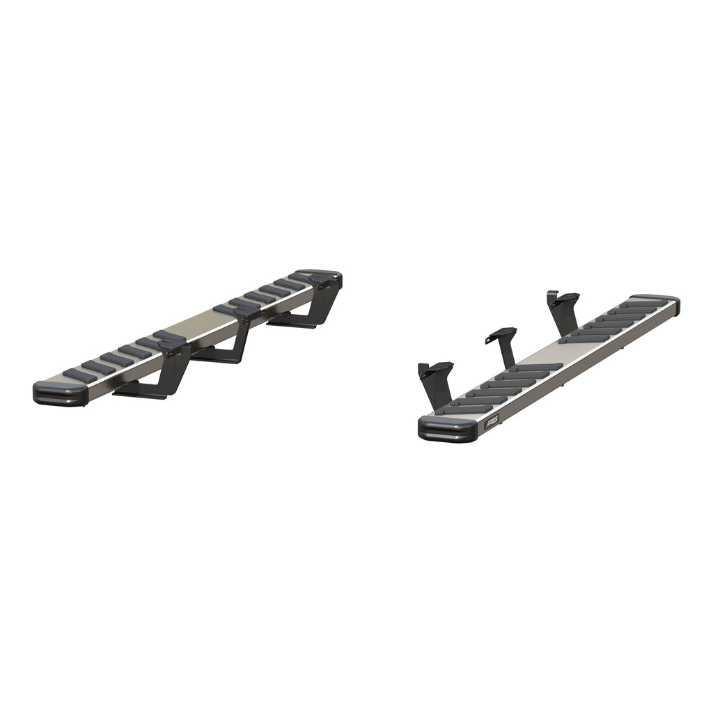 ARIES 2553011 NovaTrac 6" x 75" Polished Stainless Running Boards, Select Dodge Durango for Select Dodge Durango