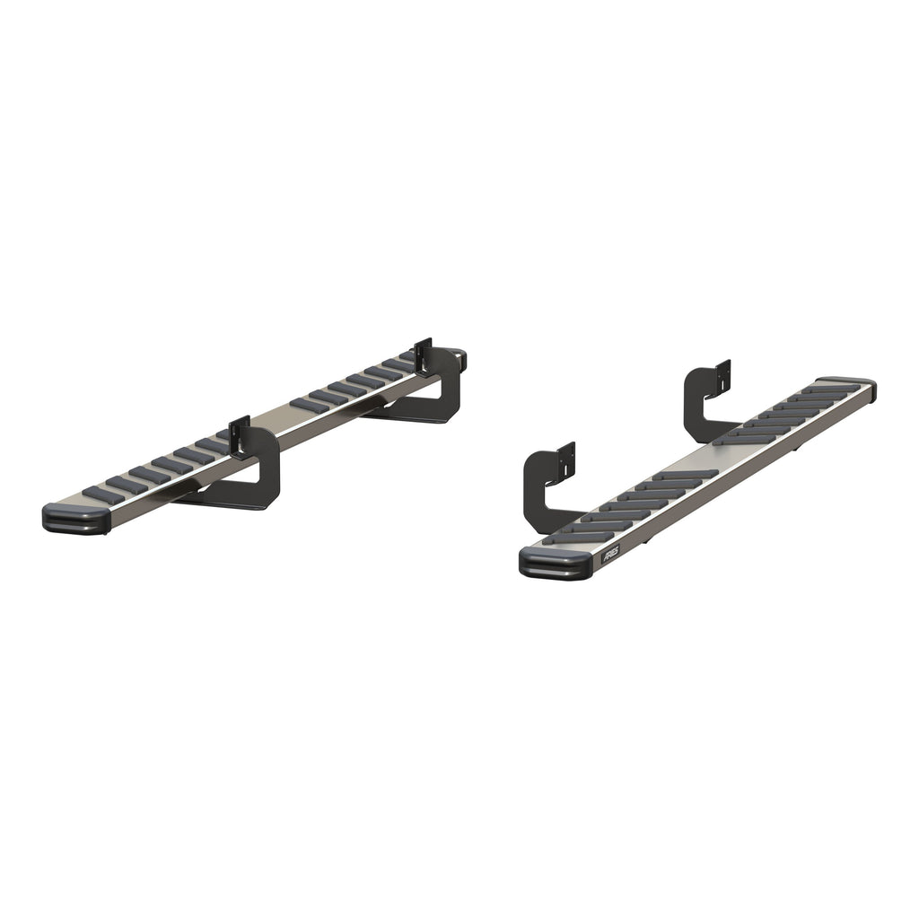 ARIES 2553018 NovaTrac 6" x 85" Polished Stainless Running Boards, Select Ford F-150 for Select Ford F-150