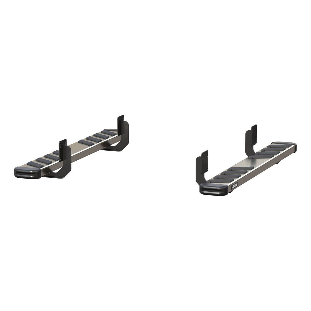ARIES 2553024 NovaTrac 6" x 53" Polished Stainless Running Boards, Select F-250, F-250 Super Duty, F-350, F-350 Super Duty for Select Ford F-250
