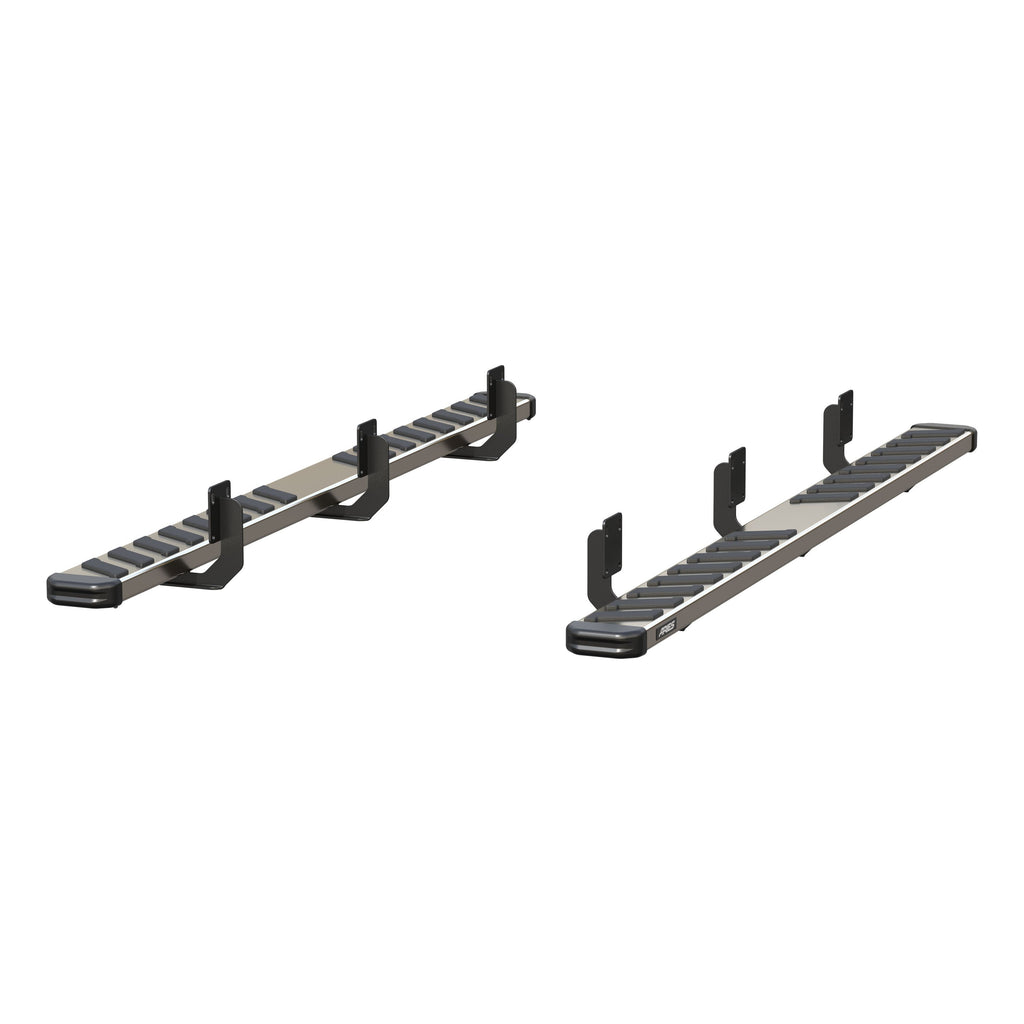 ARIES 2553025 NovaTrac 6" x 91" Polished Stainless Running Boards, Select Ford 250 Super Duty, F-350 Super Duty, F-450 Super Duty for Select Ford F-250