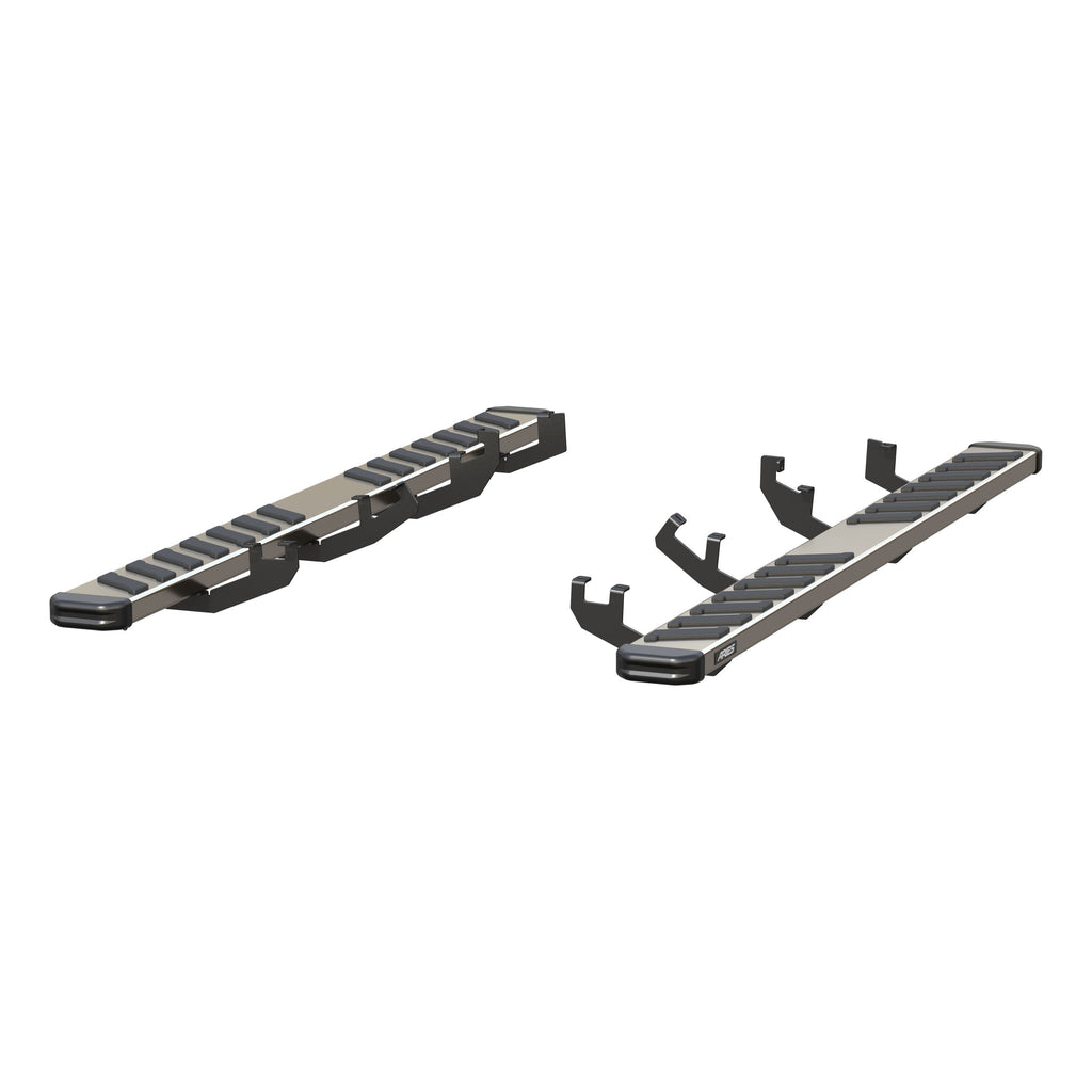 ARIES 2553027 NovaTrac 6" x 85" Polished Stainless Running Boards, Select Toyota Ridgeline for Select Honda Ridgeline