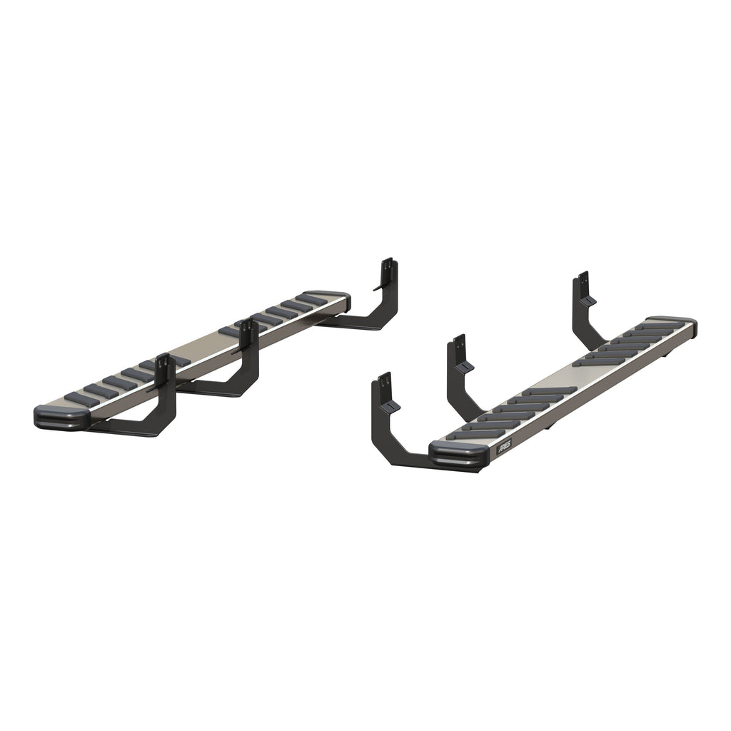 ARIES 2553029 NovaTrac 6" x 75" Polished Stainless Running Boards, Select Nissan Titan for Select Nissan TITAN