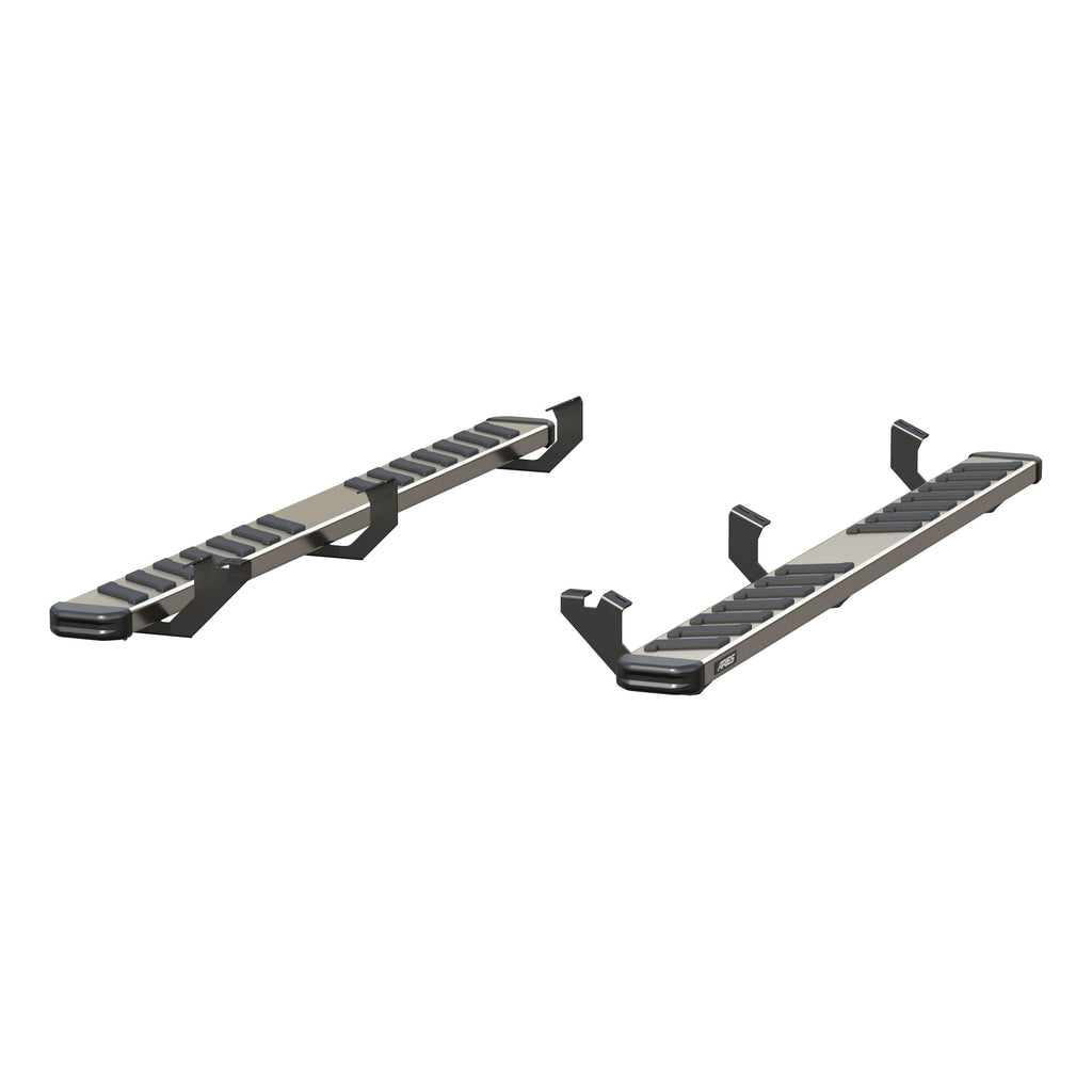 ARIES 2553033 NovaTrac 6" x 85" Polished Stainless Running Boards, Select Toyota Tacoma for Select Toyota Tacoma