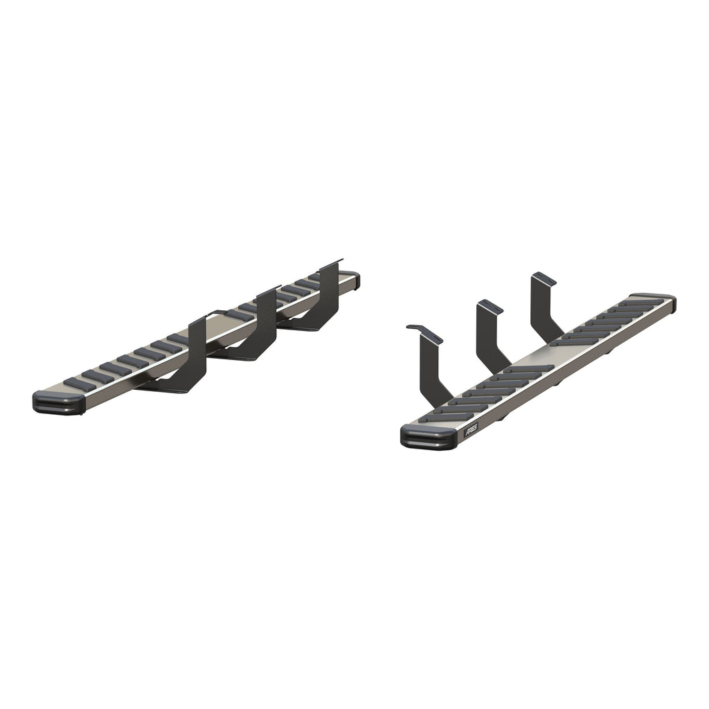 ARIES 2553035 NovaTrac 6" x 85" Polished Stainless Running Boards, Select Toyota Tundra for Select Toyota Tundra