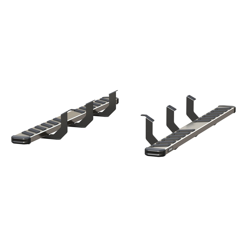 ARIES 2553037 NovaTrac 6" x 75" Polished Stainless Running Boards, Select Toyota Tundra for Select Toyota Tundra