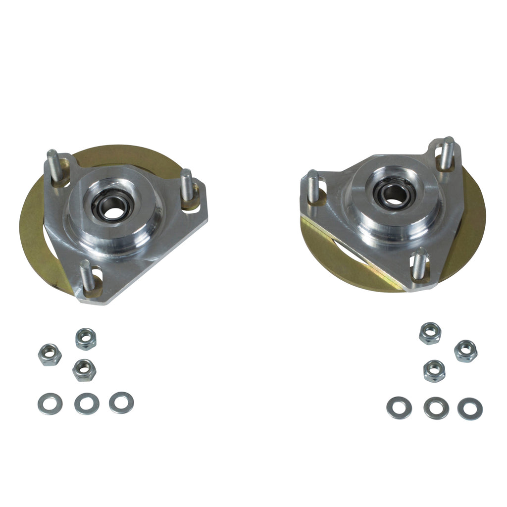 BBK Performance Parts 2553 2015-2023 MUSTANG GT/V6 FRONT CASTER CAMBER PLATES for Select Ford Mustang