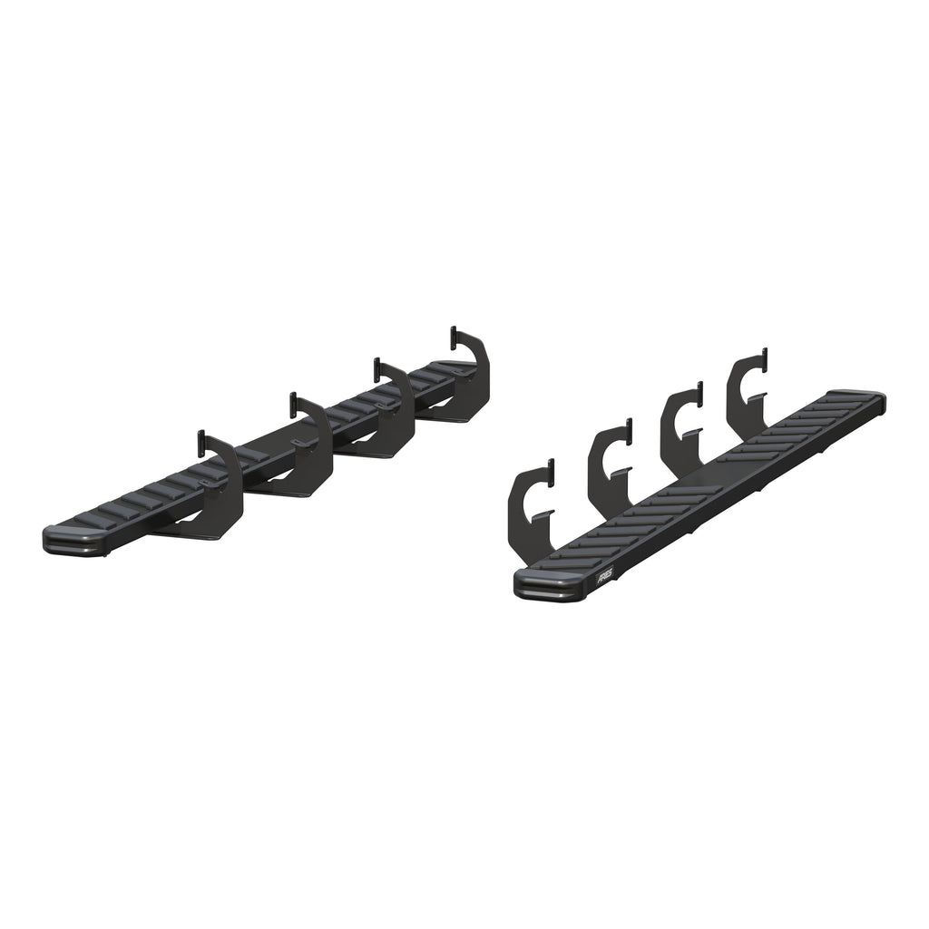 ARIES 2554001 NovaTrac 6" x 91" Black E-Coat Steel Running Boards, Fits Select Cherolet Avalanche, Silverado 1500, Suburban, Tahoe, GMC Sierra 1500, 2500, 3500, Yukon for Select Chevrolet Silverado 2500 HD