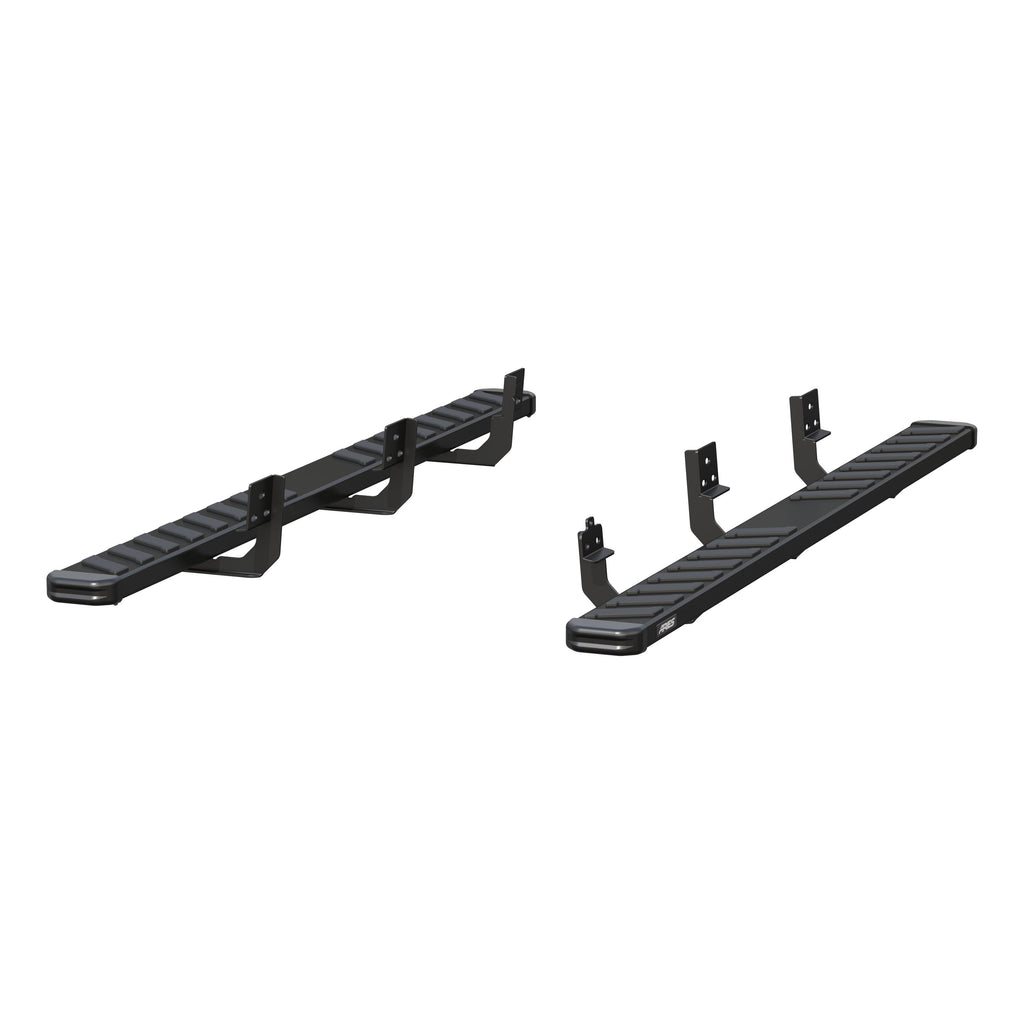 ARIES 2554015 NovaTrac 6" x 91" Black E-Coat Steel Running Boards, Select RAM 2500, 3500 for Select Ram 2500