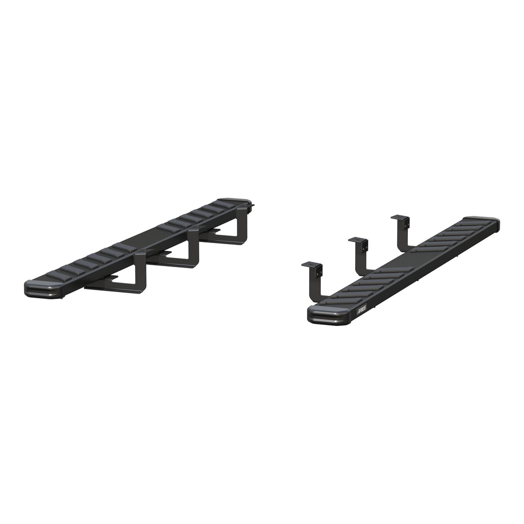 ARIES 2554016 NovaTrac 6" x 75" Black E-Coat Steel Running Boards, Select Ford Explorer for Select Ford Explorer