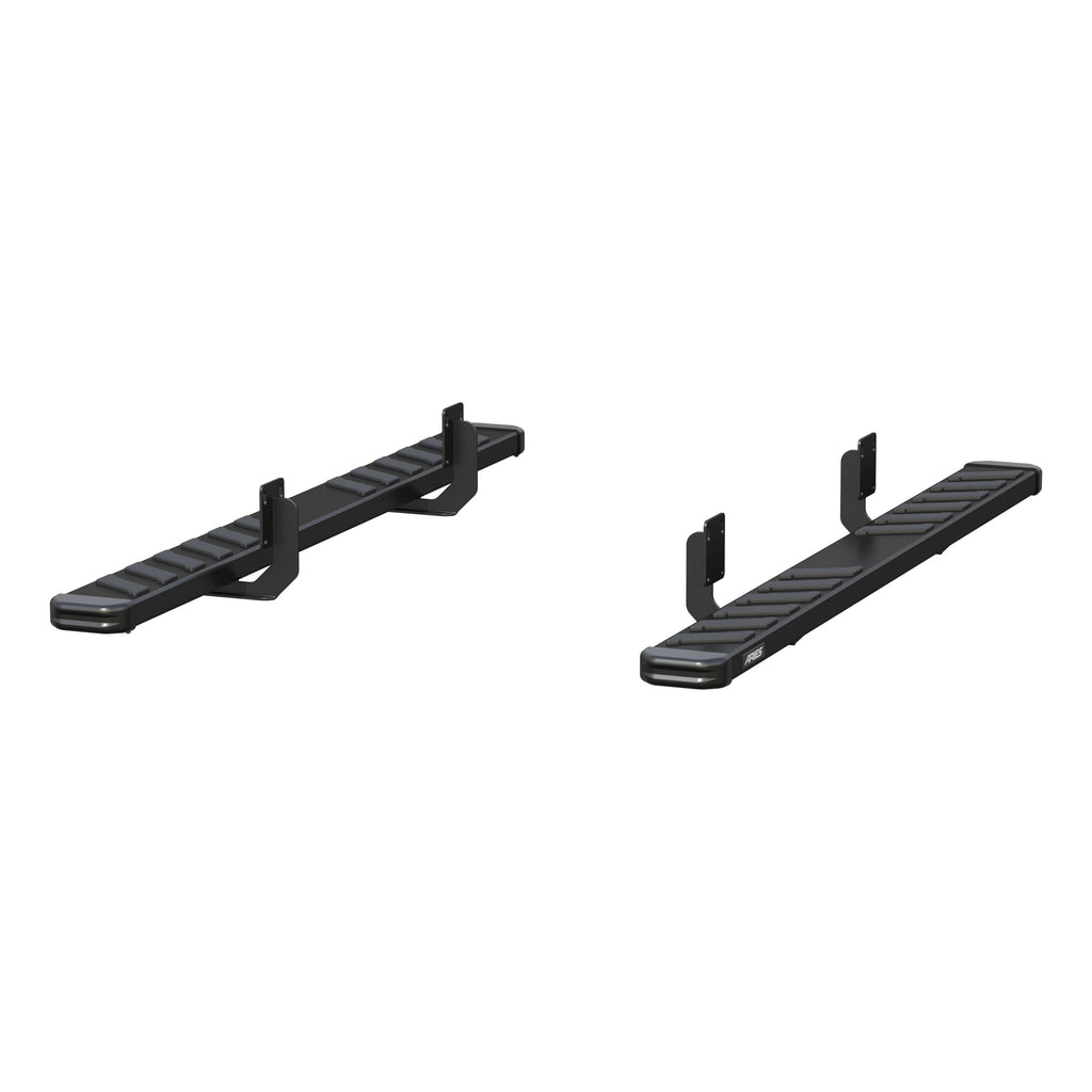 ARIES 2554023 NovaTrac 6" x 75" Black E-Coat Steel Running Boards, Select Ford F-250, F-250 Super Duty, F-350 Super Duty for Select Ford F-250