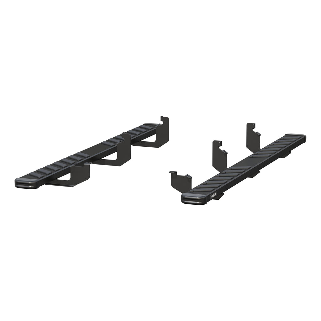 ARIES 2554026 NovaTrac 6" x 85" Black E-Coat Steel Running Boards, Select Ford Ranger for Select Ford Ranger
