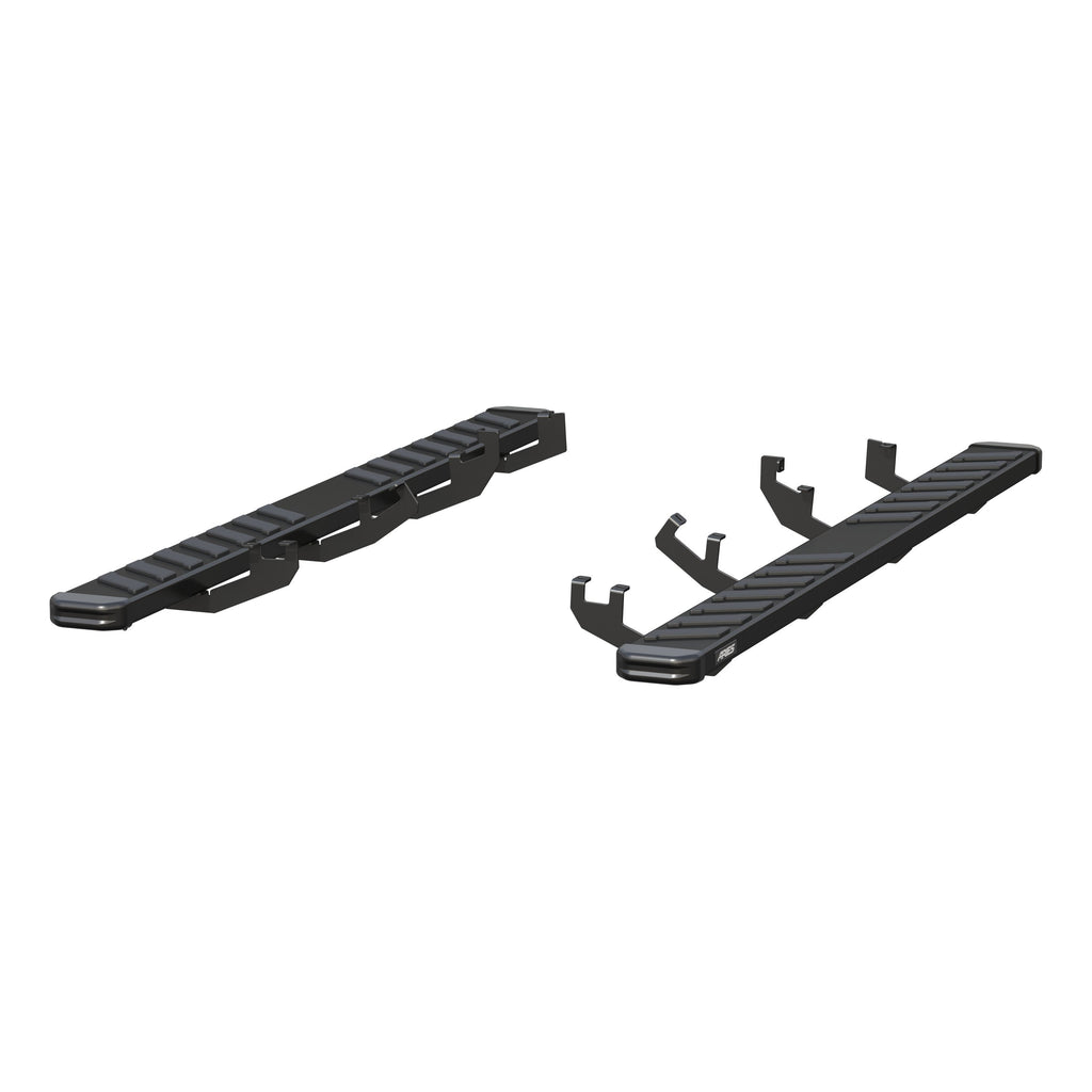 ARIES 2554027 NovaTrac 6" x 85" Black E-Coat Steel Running Boards, Select Honda Ridgeline for Select Honda Ridgeline