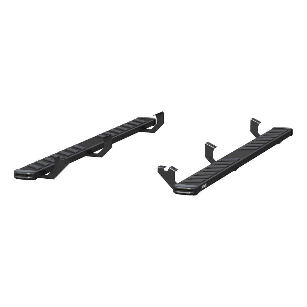 ARIES 2554033 NovaTrac 6" x 85" Black E-Coat Steel Running Boards, Select Toyota Tacoma for Select Toyota Tacoma