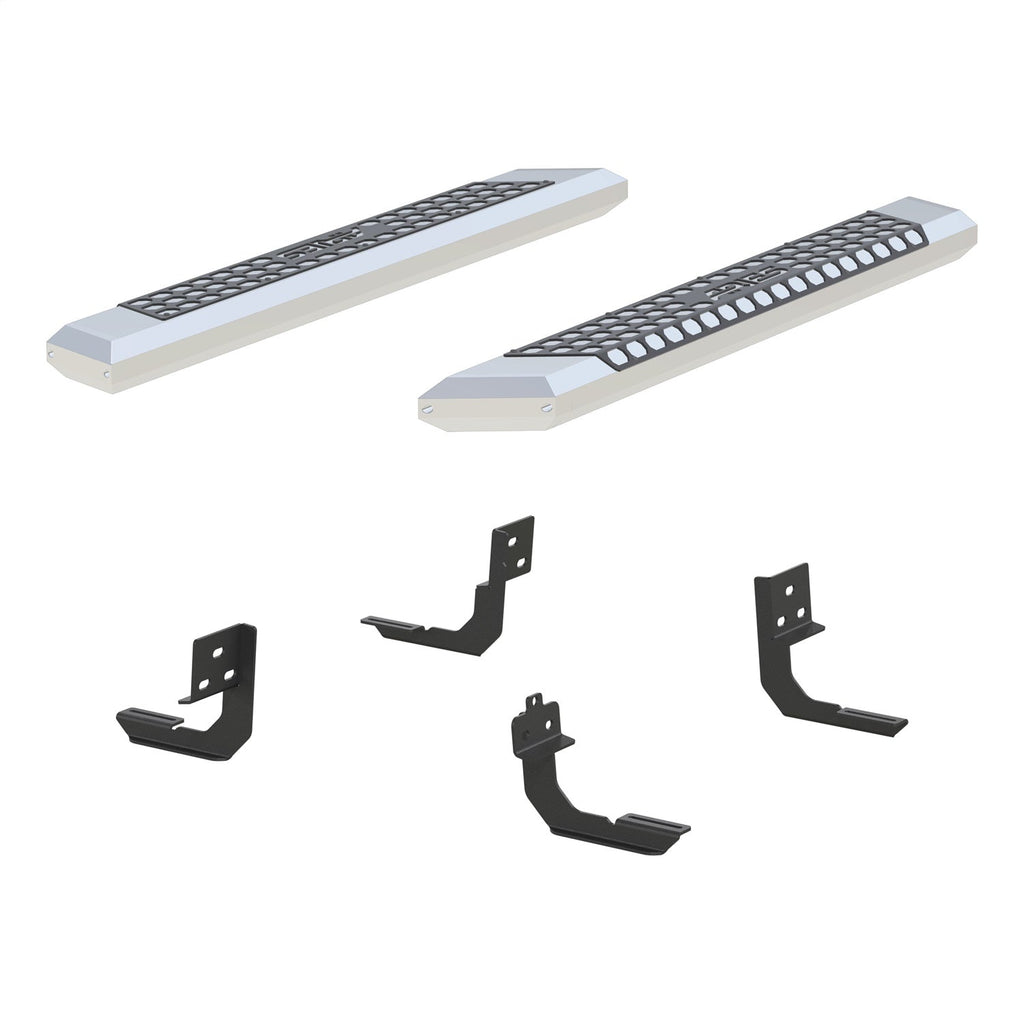 ARIES 2555004 AdvantEDGE 5-1/2in. x 53in. Chrome Aluminum Side Bars; Select Ram 1500; 2500; 35 - Truck Part Superstore