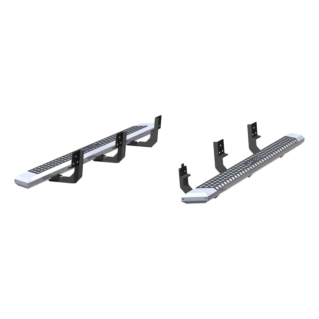 ARIES 2555006 AdvantEDGE 5-1/2in. x 85in. Chrome Aluminum Side Bars; Select Ram 1500 to 5500 - Truck Part Superstore