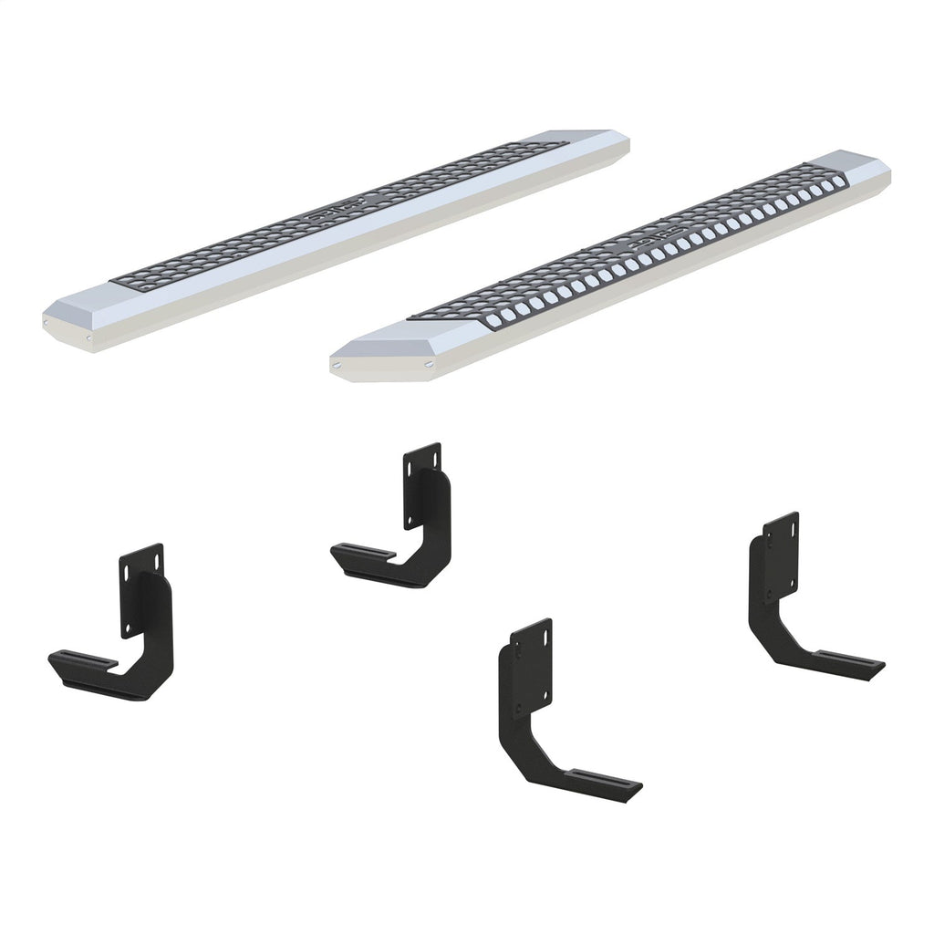 ARIES 2555014 AdvantEDGE 5-1/2in. x 75in. Chrome Aluminum Side Bars; Select Ford F-250; F-350 - Truck Part Superstore