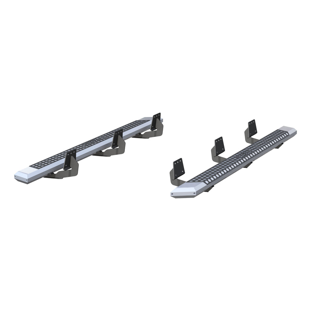 ARIES 2555049 AdvantEDGE 5-1/2" x 91" Chrome Aluminum Side Bars, Select Ram 1500 Crew Cab for Select Ram 1500