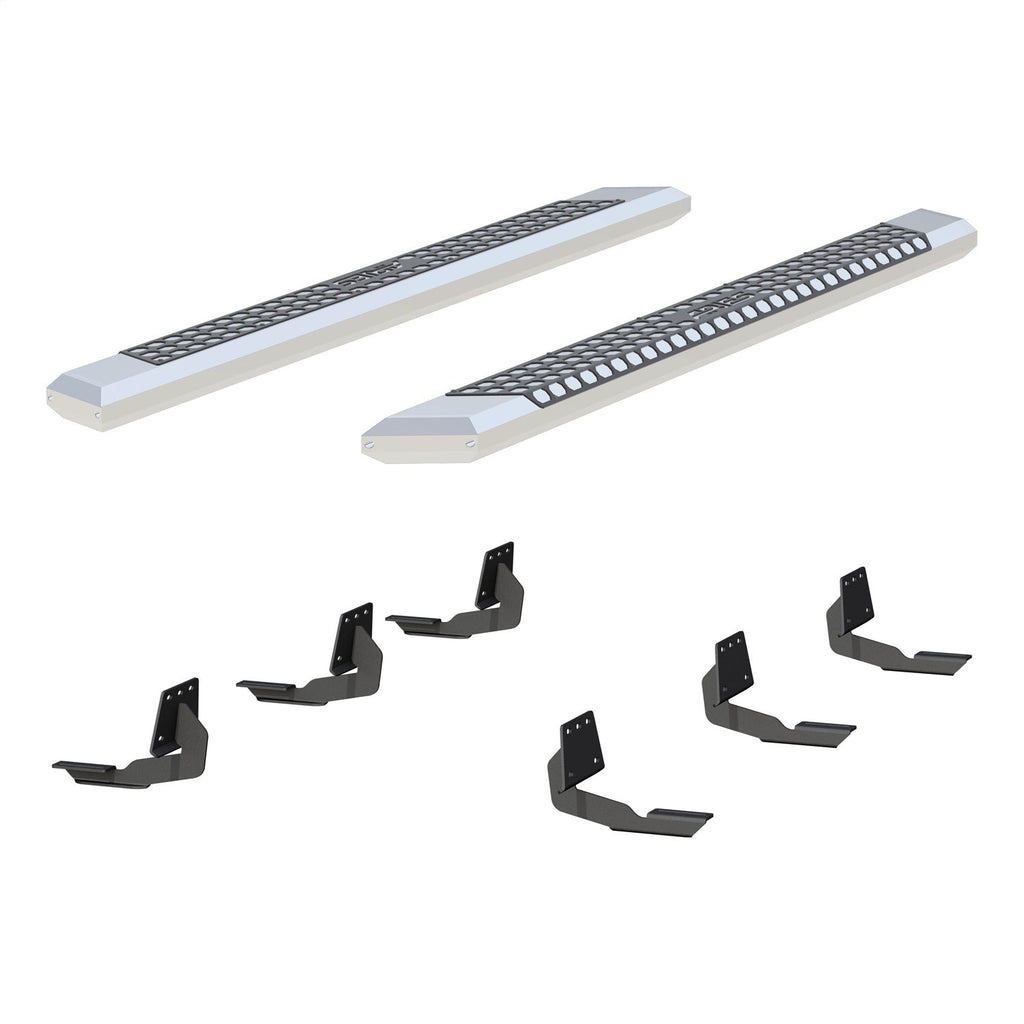ARIES 2555050 AdvantEDGE 5-1/2in. x 75in. Chrome Aluminum Side Bars; Select Ram 1500 - Truck Part Superstore