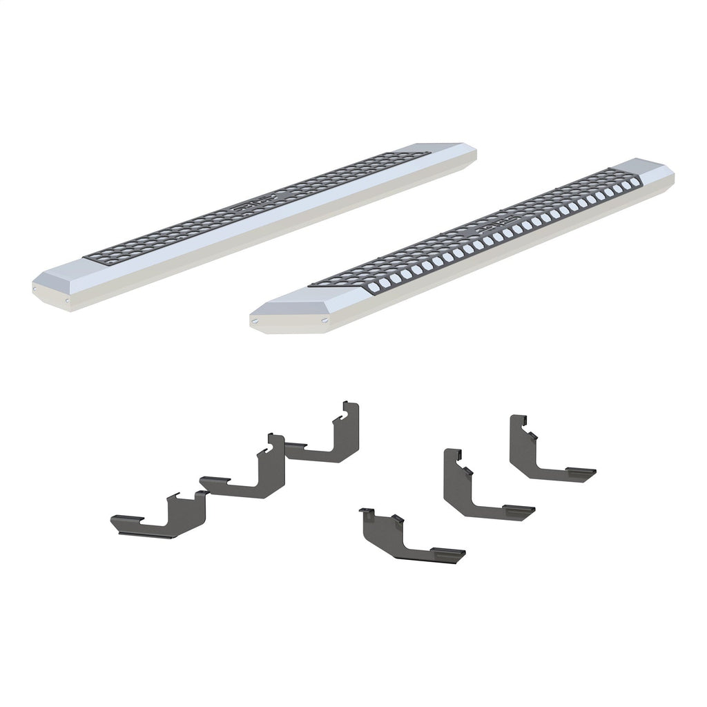 ARIES 2555052 AdvantEDGE 5-1/2in. x 85in. Chrome Aluminum Side Bars; Select Ford Ranger Crew C - Truck Part Superstore