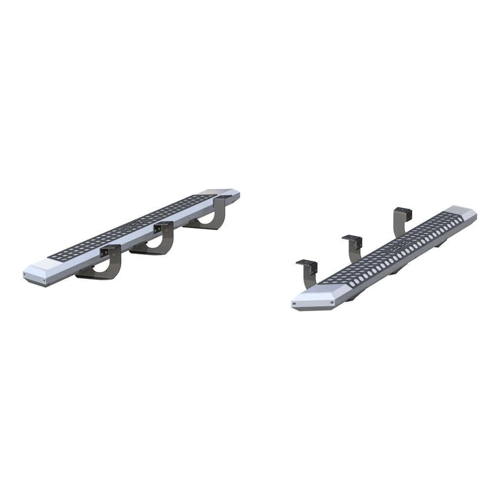 ARIES 2555054 AdvantEDGE 5-1/2in. x 75in. Chrome Aluminum Side Bars; Select Ford Explorer - Truck Part Superstore