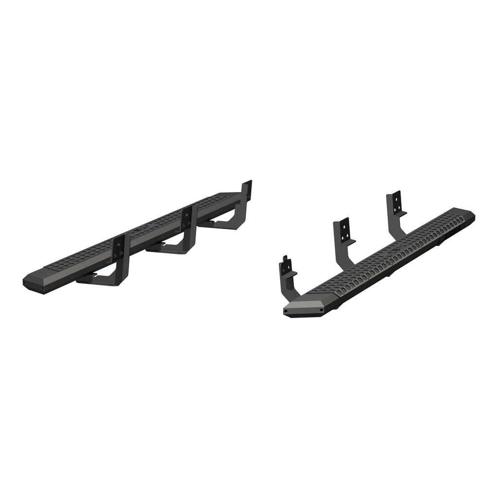 ARIES 2556006 AdvantEDGE 5-1/2" x 85" Black Aluminum Side Bars, Select Dodge, Ram 1500 to 5500 for Select Ram 2500