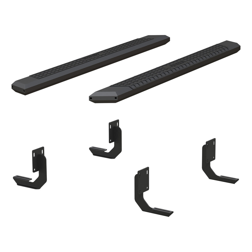 ARIES 2556014 AdvantEDGE 5-1/2" x 75" Black Aluminum Side Bars, Select Ford F-250, F-350 for Select Ford F-250