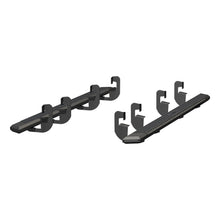 Load image into Gallery viewer, ARIES 2556015 AdvantEDGE 5-1/2" x 91" Black Aluminum Side Bars, Select Silverado, Sierra Crew for Select Chevrolet Silverado 1500