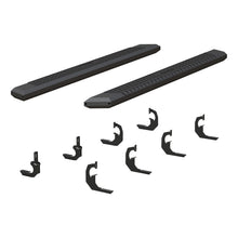 Load image into Gallery viewer, ARIES 2556021 AdvantEDGE 5-1/2" x 75" Black Aluminum Side Bars, Select Silverado, Sierra for Select Chevrolet Silverado 2500 HD