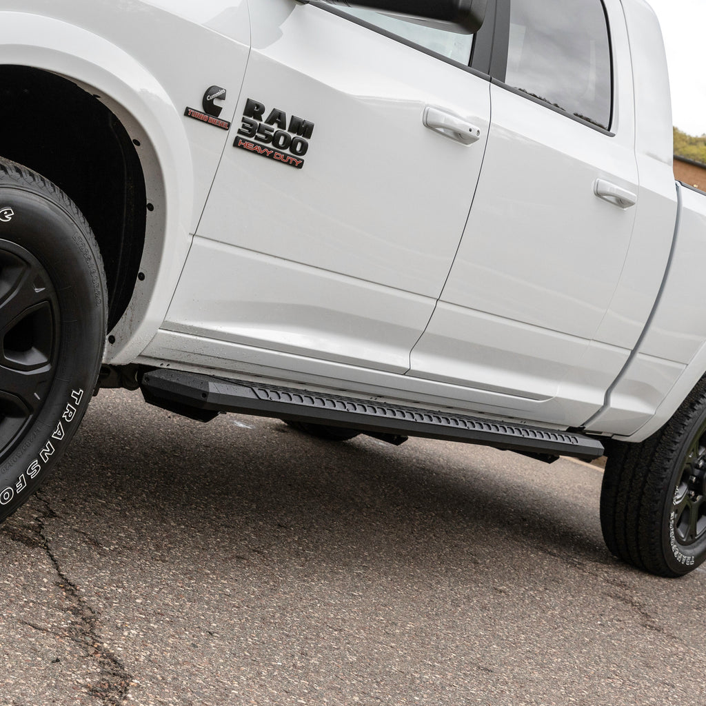 ARIES 2556026 AdvantEDGE 5-1/2" x 91" Black Aluminum Side Bars, Select Ram 2500, 3500 for Select Ram 2500