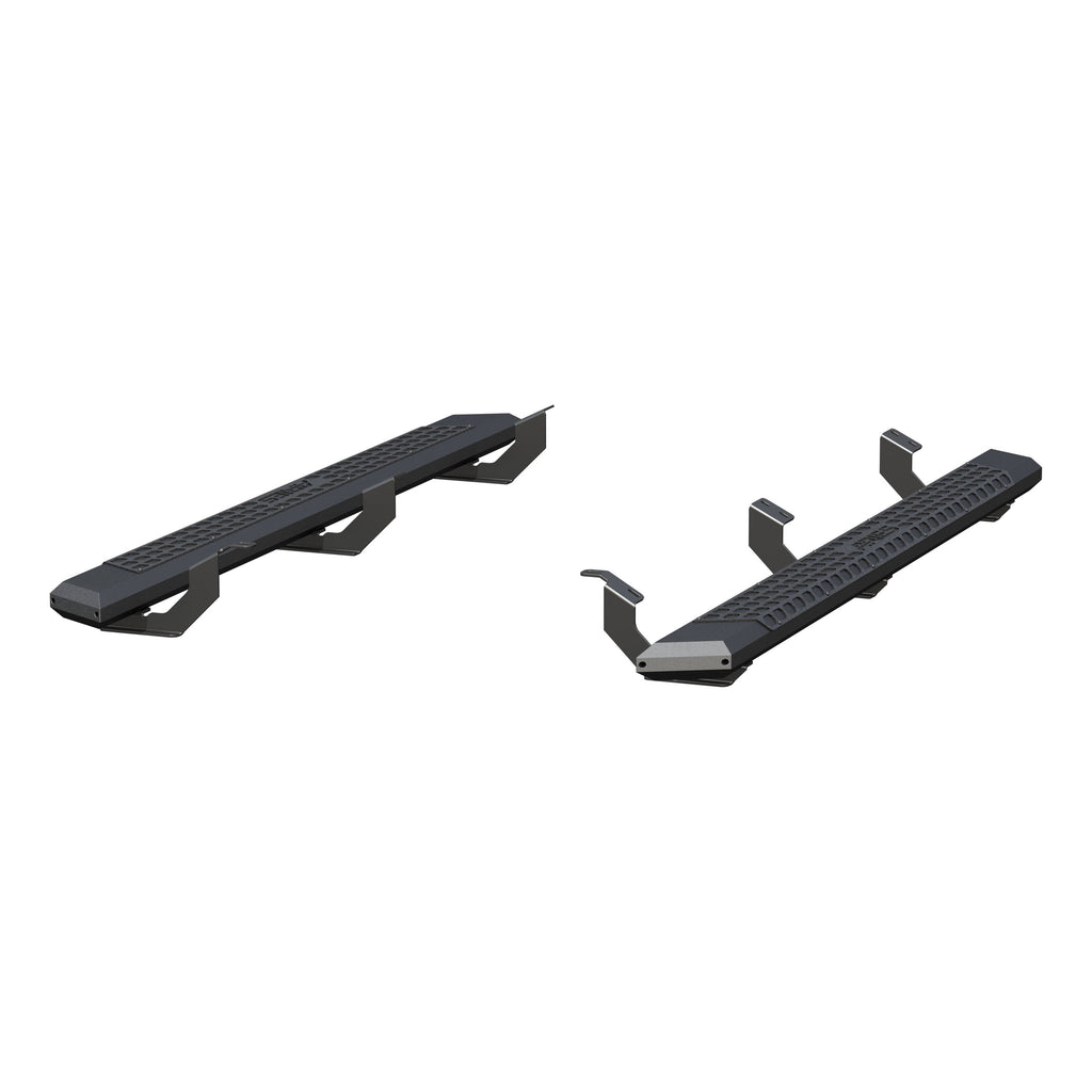 ARIES 2556027 AdvantEDGE Black Aluminum 75-Inch Truck Running Boards, Select Toyota Tacoma for Select Toyota Tacoma